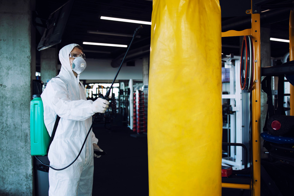 Industrial surface preparation before protective coating application in Perth