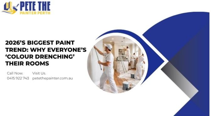 2026’s Biggest Paint Trend: Why Everyone’s ‘Colour Drenching’ Their Rooms
